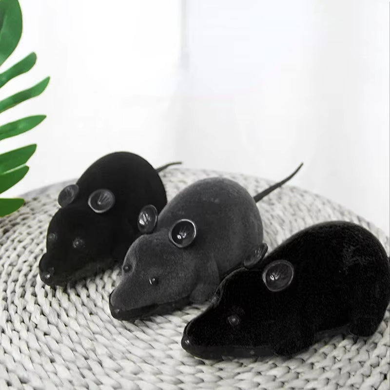 Rat Funny Cat Toy with Remote Control Multicolor Mouse Cute Wireless Controlled Toy Rat Pet Supplies Cat Pet Supplies