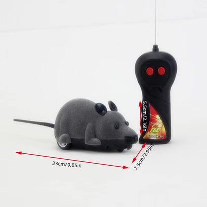 Rat Funny Cat Toy with Remote Control Multicolor Mouse Cute Wireless Controlled Toy Rat Pet Supplies Cat Pet Supplies