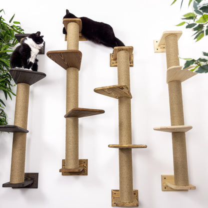 Stock in USA, Scratcher Cat 3 Sections, Cat Shelves, Cat Wall Furniture, Cat Scratching, Cat Tree, Cat Tower, Cat Climbing, Cat Supplies